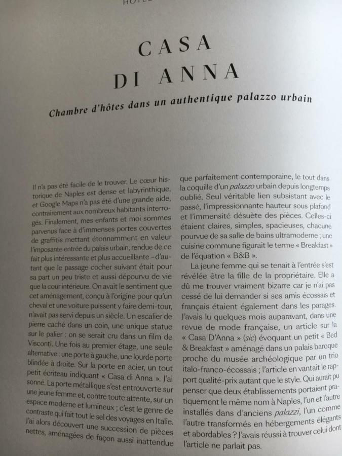 A Casa Di Anna Panzió Nápoly Kültér fotó